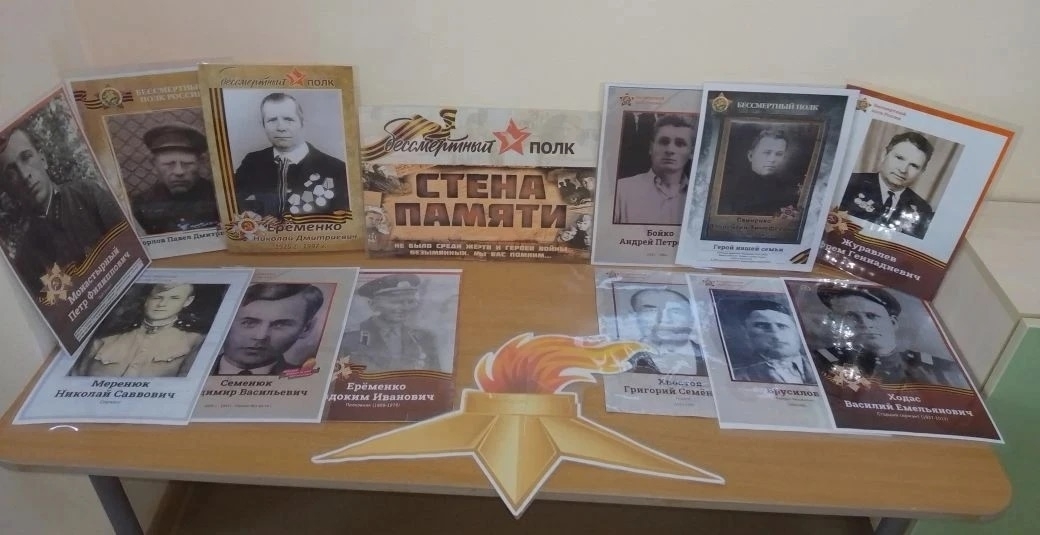 В преддверии Дня Великой Победы в Новотитаровском сельском поселении проходит трогательная и значимая акция — «Стена Памяти»